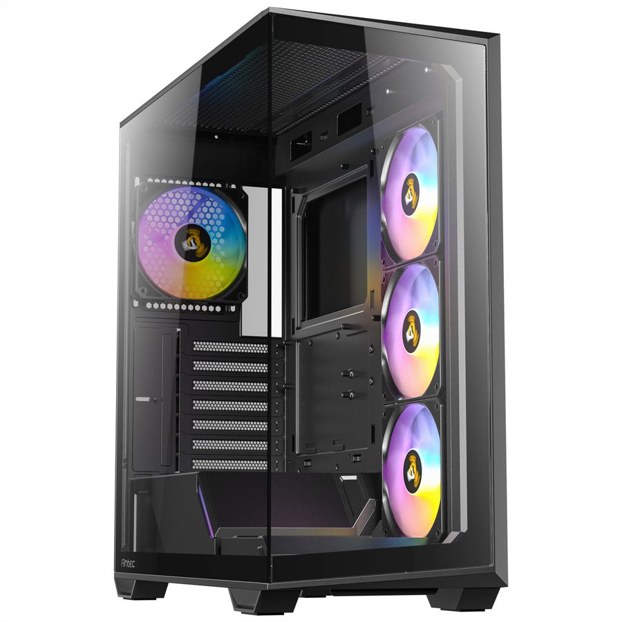 ANTEC Constellation C3 ARGB PC Gehäuse Midi Tower ATX, schwarz