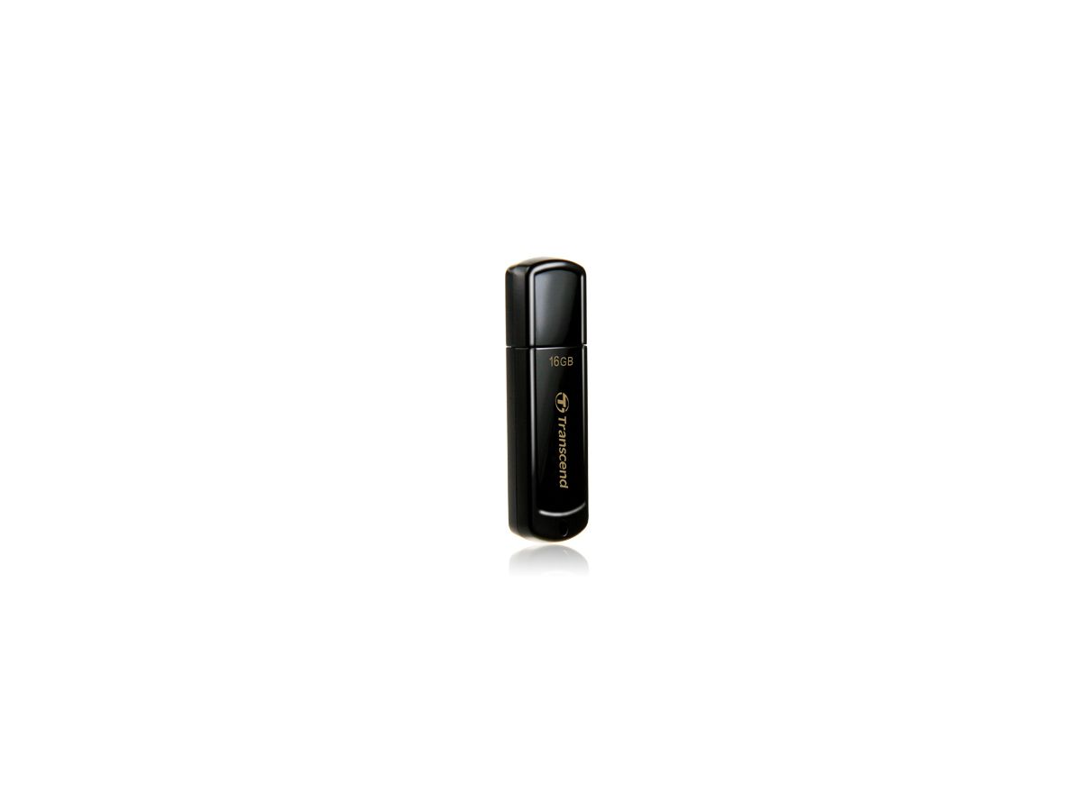 Transcend JetFlash 350 USB-Stick 16 GB USB Typ-A 2.0 Schwarz