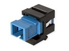 ROLINE Keystone LWL-Adapter SC/SC Simplex, Single Mode, OS2