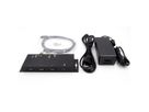 EXSYS EX-1191HMVS-PD 4-Port-USB-3.2 Gen 1 Metall HUB mit USB-PD Aufladung
