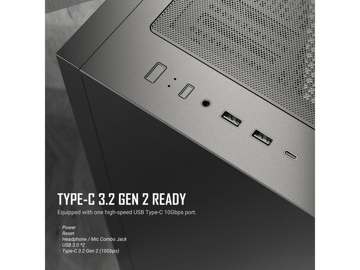 ANTEC P30 Air, schwarz