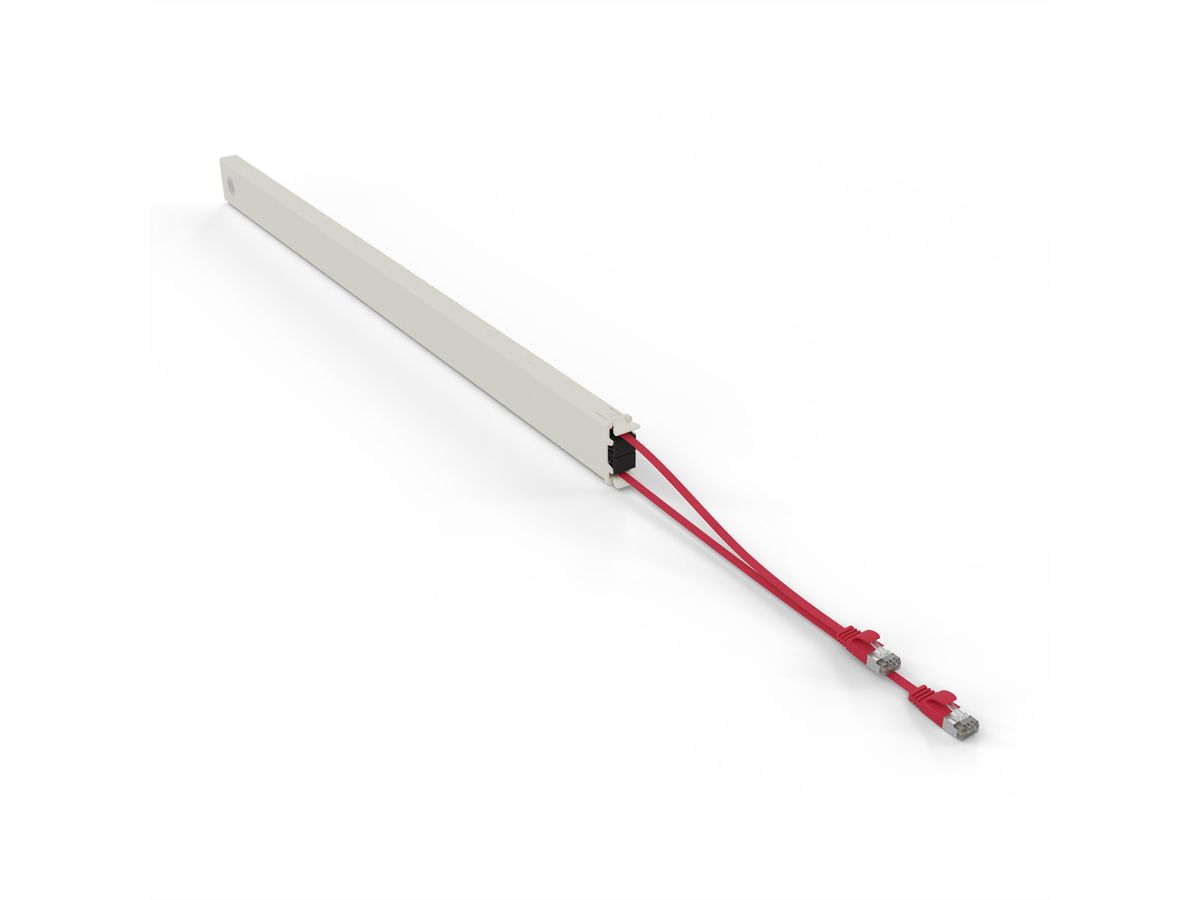 patchbox.one Kassette 46RU STP rot Cat.6a 2,5m