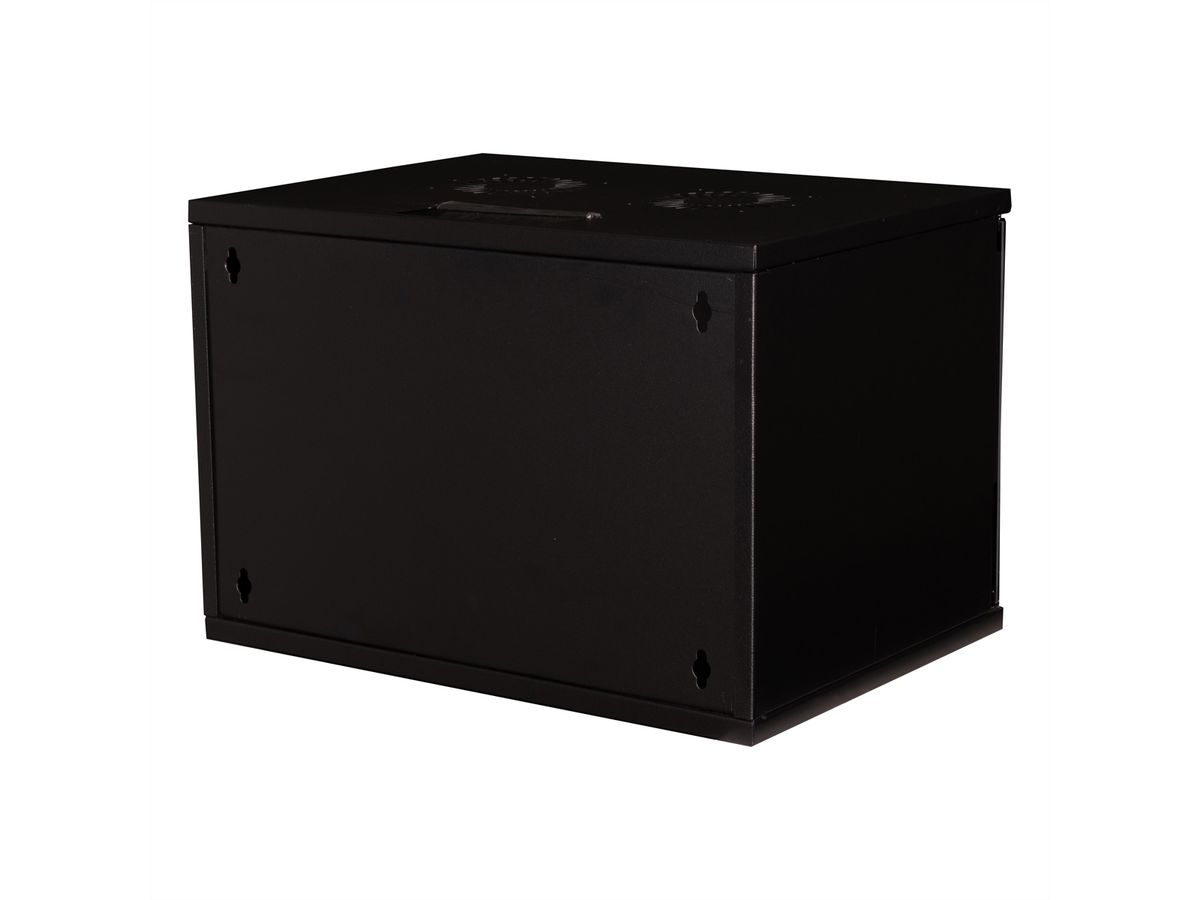 ROLINE 19-Zoll Wandgehäuse Basic 7 HE, 540x400 BxT Bausatz schwarz