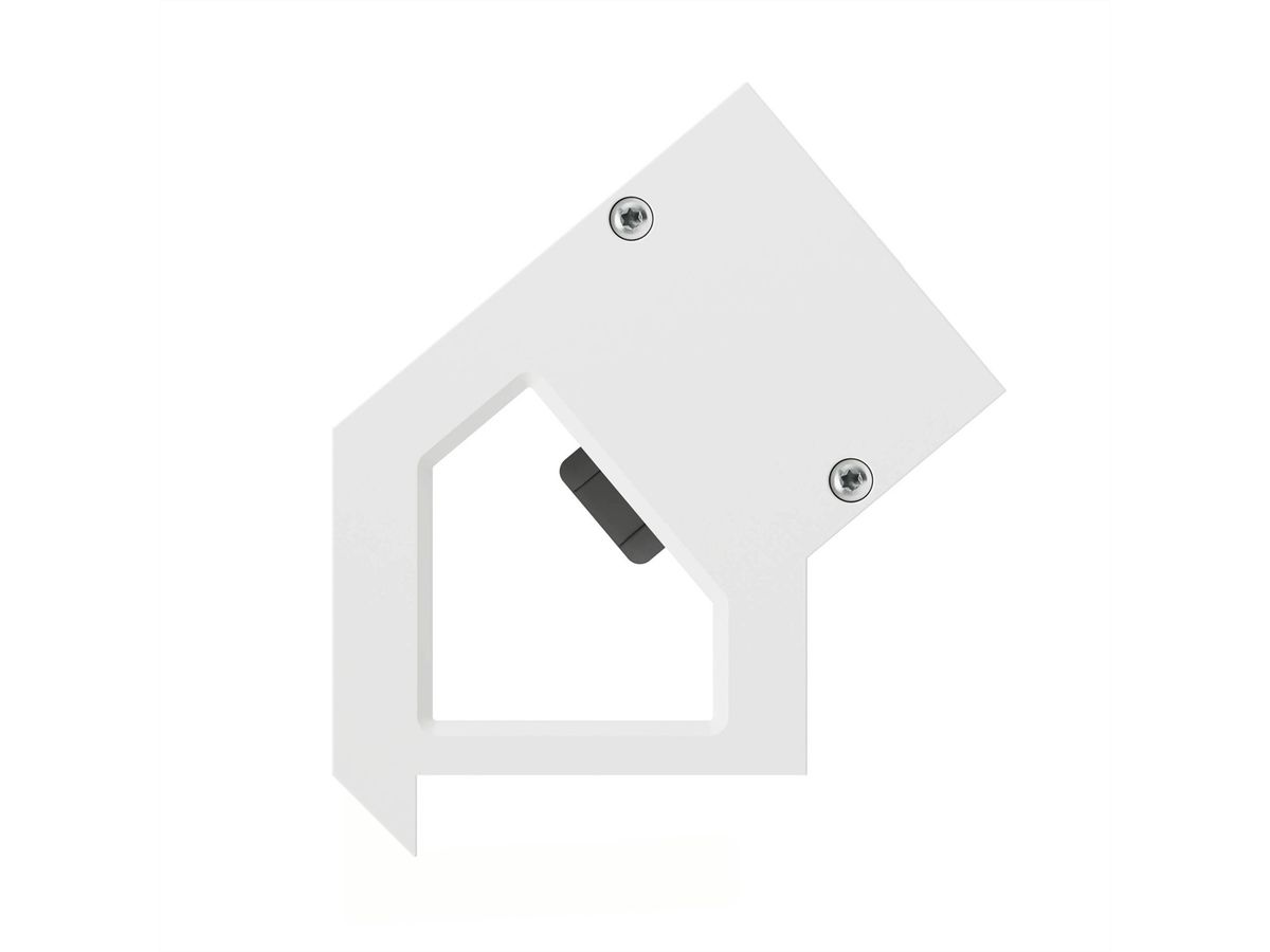 BACHMANN DESK2 white 2xCH 90°, 1xUSB C/C 65W L=0,2m RAL9010