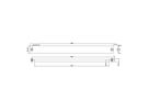 VALUE 19"-Blindplatte Snap-in, 1 HE, schwarz