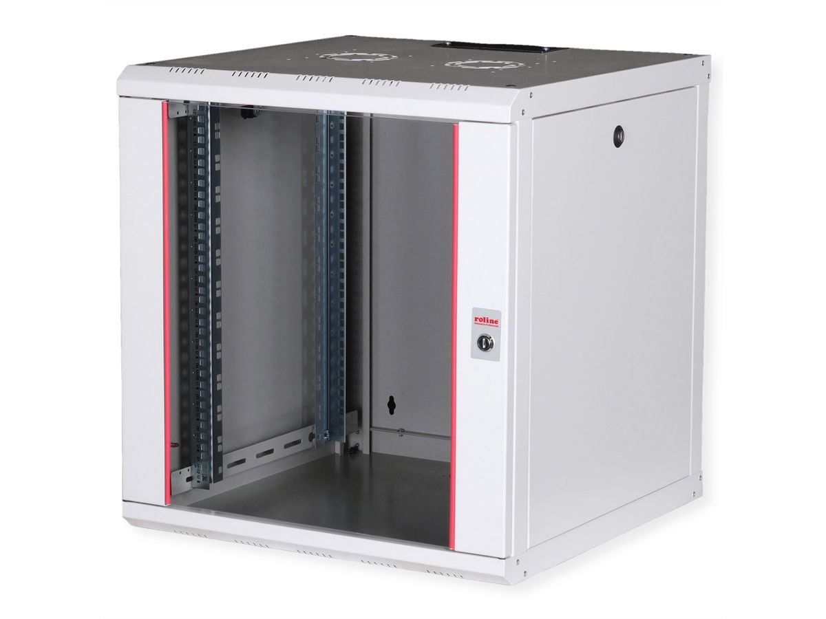 ROLINE 19-Zoll Wandgehäuse Pro 12 HE, 600x600 BxT grau