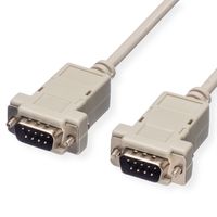 VALUE RS232-Kabel 9pol ST-ST, 1,8 m
