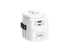 Skross PRO Light USB A/C 30PD World Reiseadapter, Weltweit