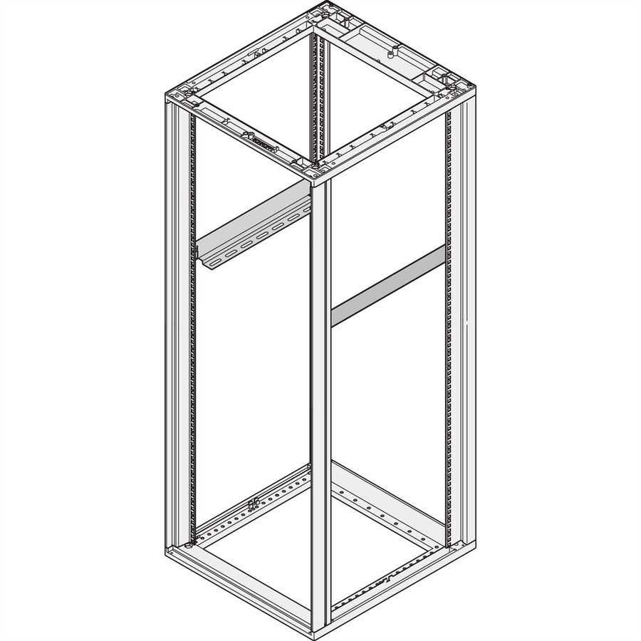 SCHROFF Gleitschiene - 19"GLEITSCHIENEN-SET 800T 2X