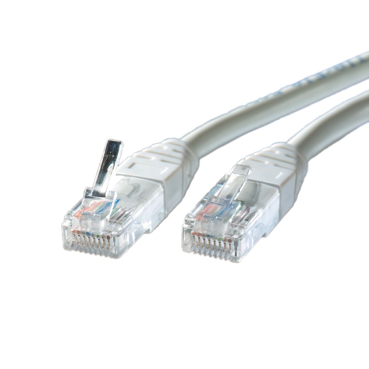ROLINE Patchkabel Cat.5e (Class D) UTP, PoE, grau, 5 m
