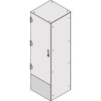 SCHROFF Anschlussplatte für verkürzte Türen /Rückwände, geschlossen, IP 55 - AN.PLATTE IP55 400H800B 7035