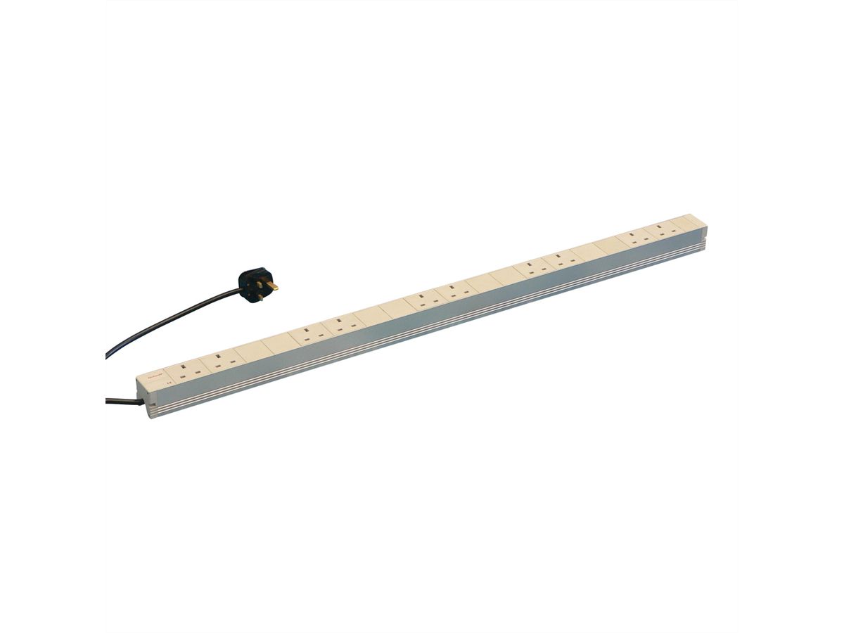 SCHROFF BS-Steckdosenleiste - STECKDOSENL.BS 10DO.947,5LG