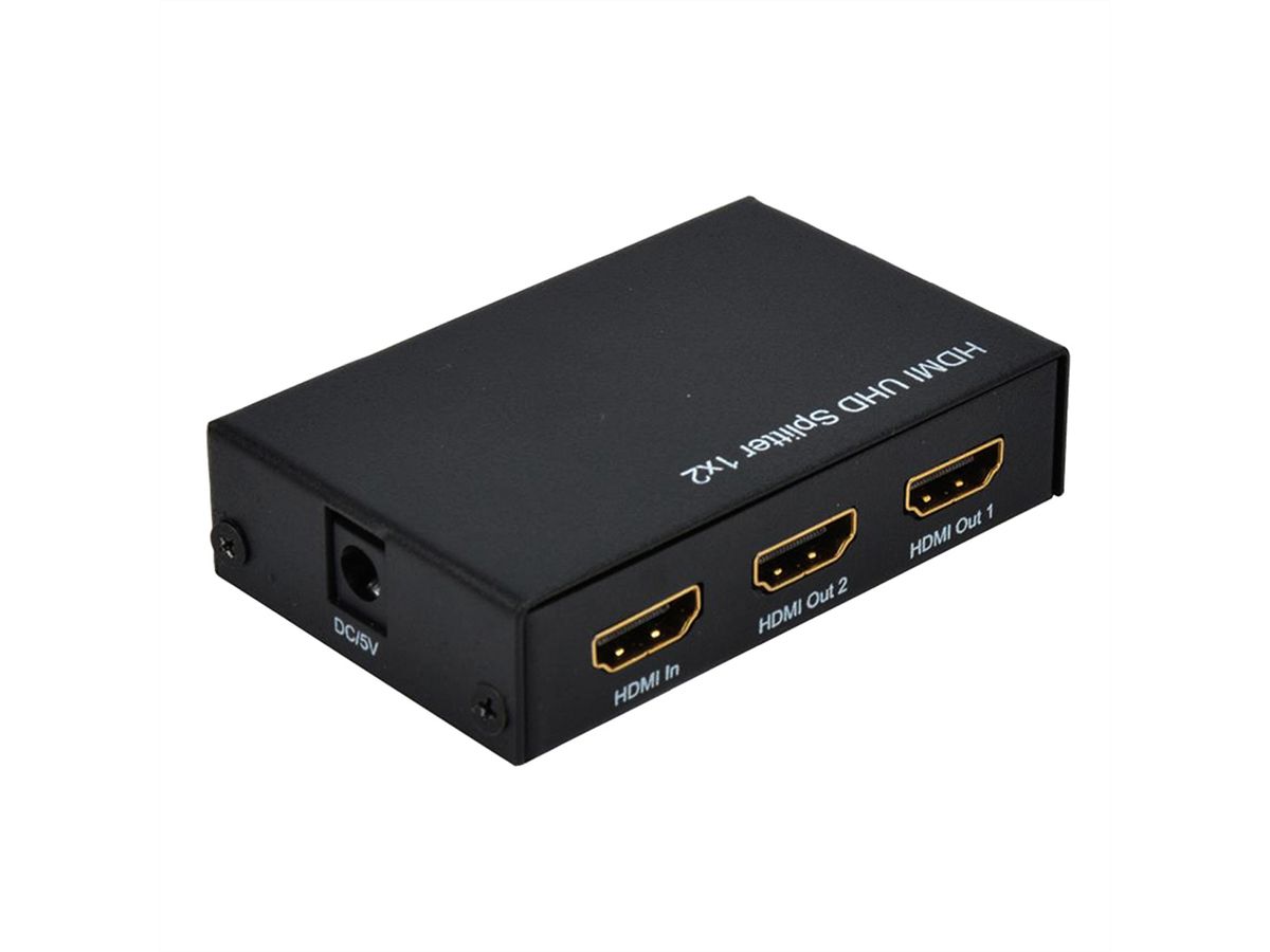 ROLINE 4K HDMI Video-Splitter, 2fach