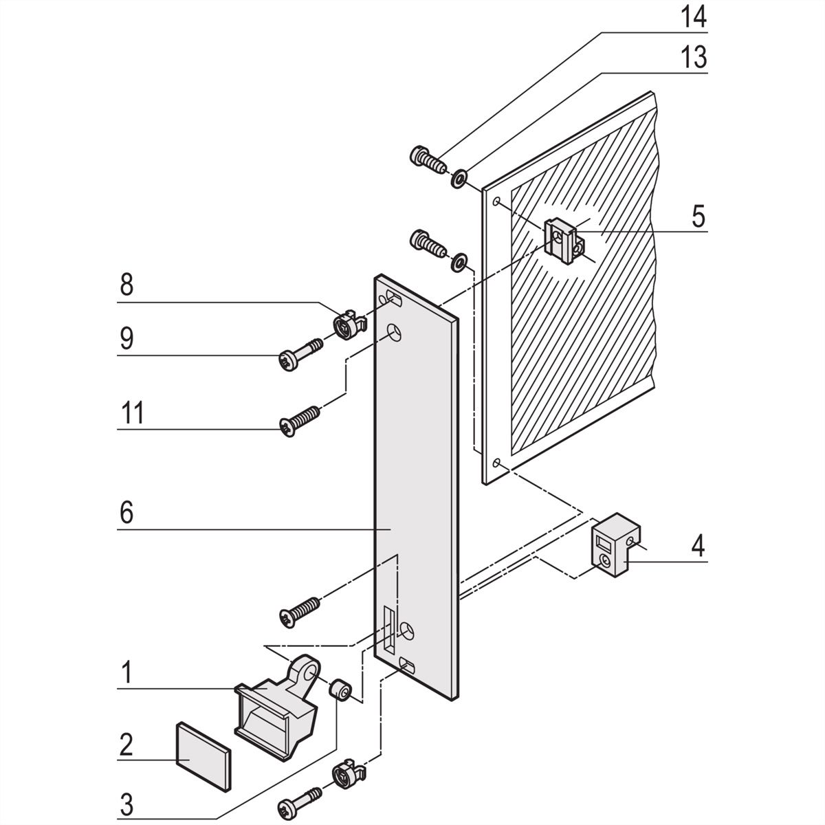 SCHROFF Steckbaugruppen mit Aushebegriff in Trapezform - Frontplatte ungeschirmt - STECKBAUGRUPPE 3HE 7TE EL/C