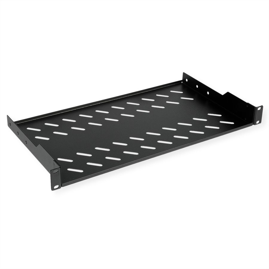 ROLINE 19-Zoll Fachboden 1 HE, 250 T 15 kg schwarz