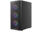 ANTEC AX20 PC Gehäuse Midi Tower Gaming Black ATX, schwarz