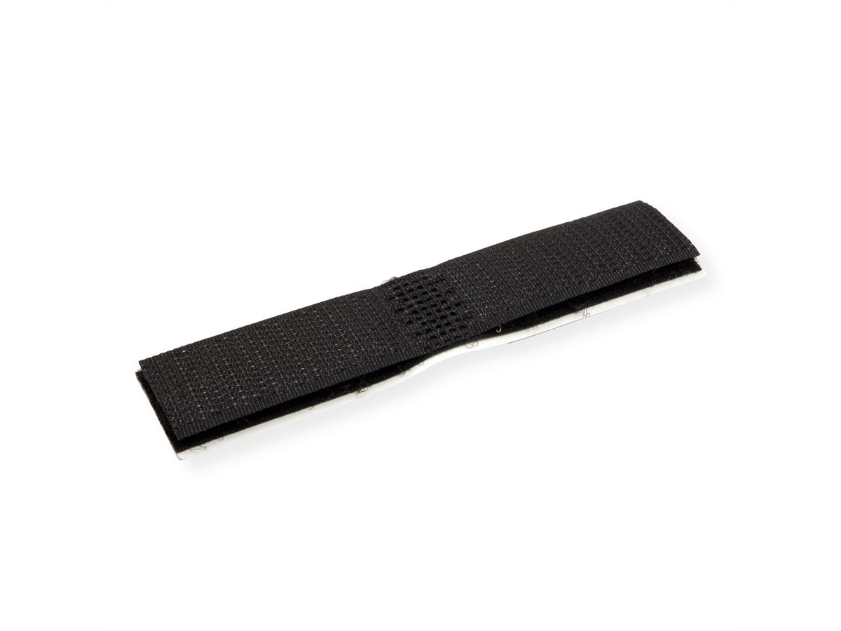 VELCRO® ONE-WRAP® Kabelflachverleger schwarz, doppelt, 20 x 100 mm