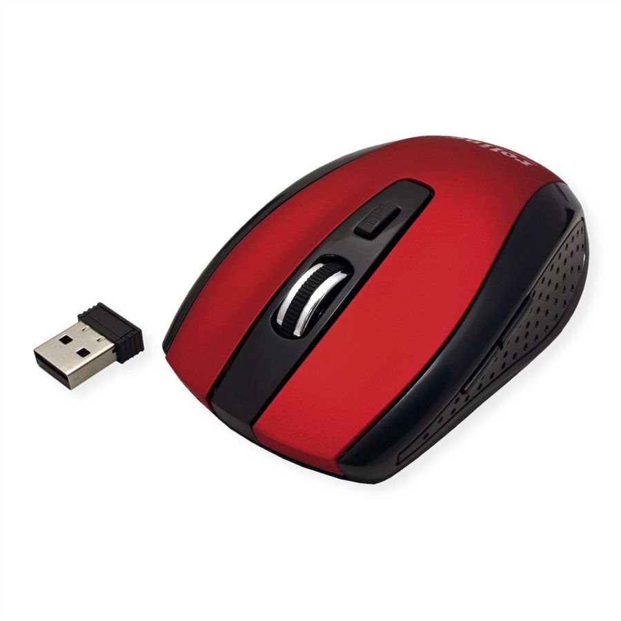 ROLINE Maus, optisch, USB, wireless