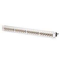 METZ CONNECT C6Amodul 24 Port 180°M 1HE, silberfarben