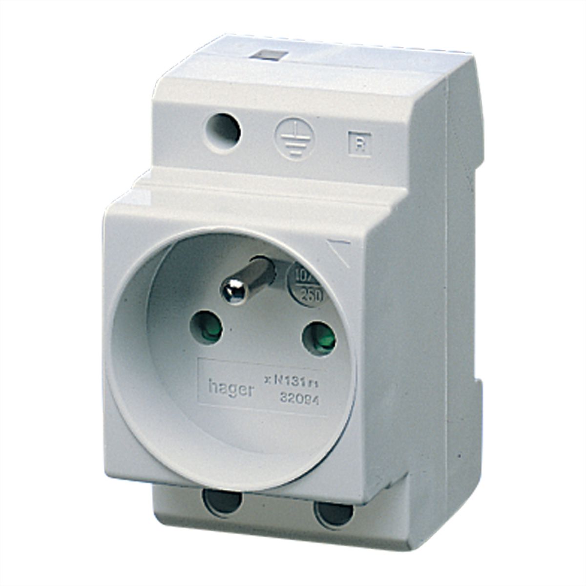 SCHROFF UTE-Steckdose 250 V, 16 A - Schutzkontakt-STECKDOSE 250V/16A(FR)