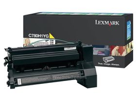 Lexmark C780H1YG Tonerkartusche Original Gelb 1 Stück(e)