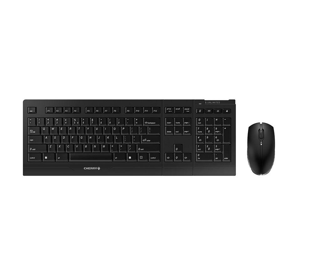 CHERRY B.Unlimited 3.0 Tastatur Maus enthalten RF Wireless QWERTY US Englisch Schwarz