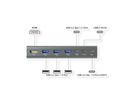 EXSYS EX-1224HM Laptopständer mit abnehmbarer 7 in 1 USB-C Dockingstation