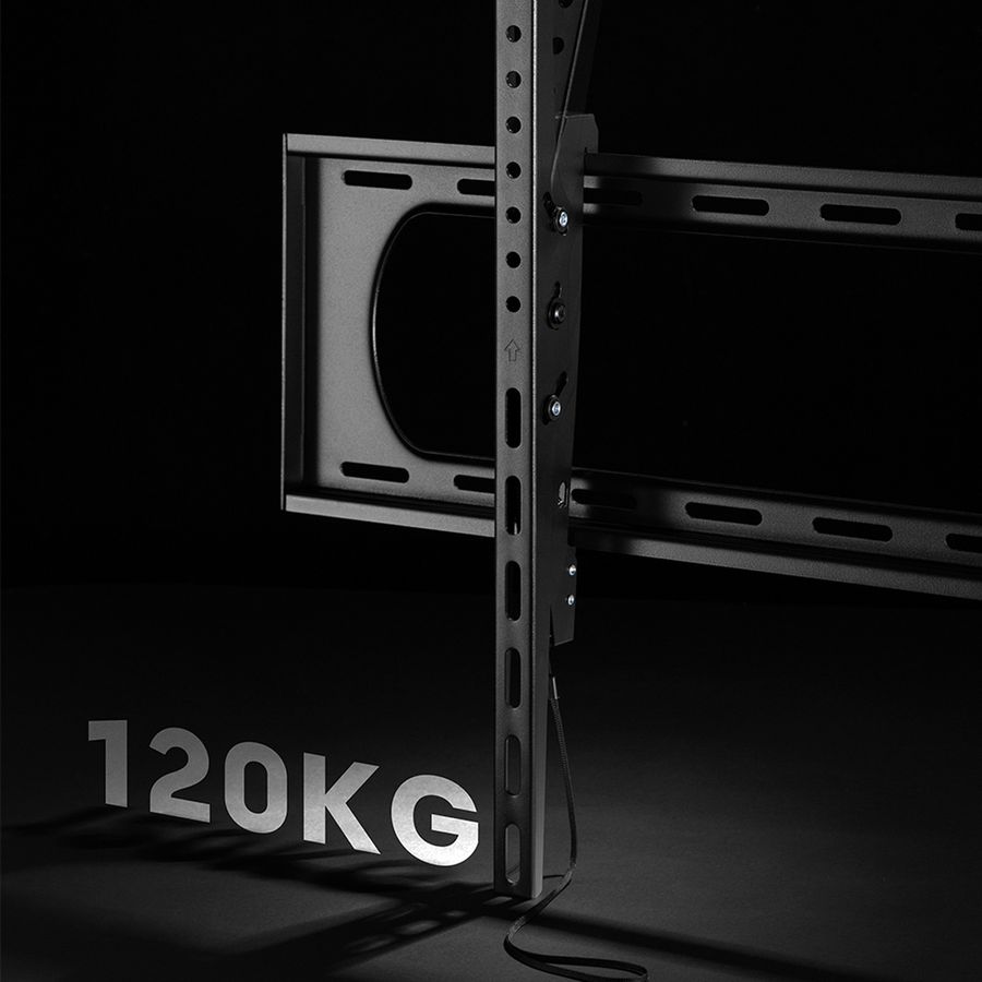 VALUE TV-Wandhalterung, neigbar, 60-120 Zoll, bis 120 kg