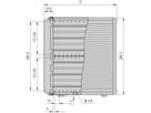 SCHROFF Komplettgehäuse, EMV-geschirmt - PROPAC PRO GEH.6HE 84TE 326T