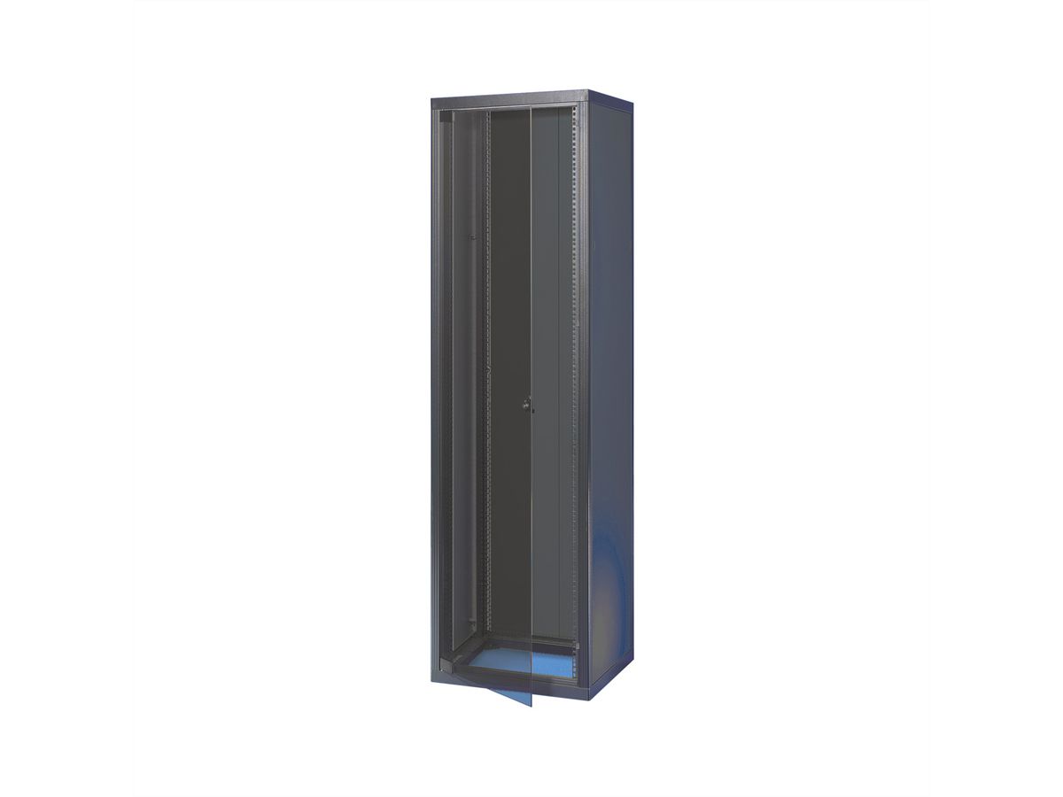 SCHROFF 19"-Schrank mit Front- und Rücktür - EUROR.19"38HE 600B 600T 7021