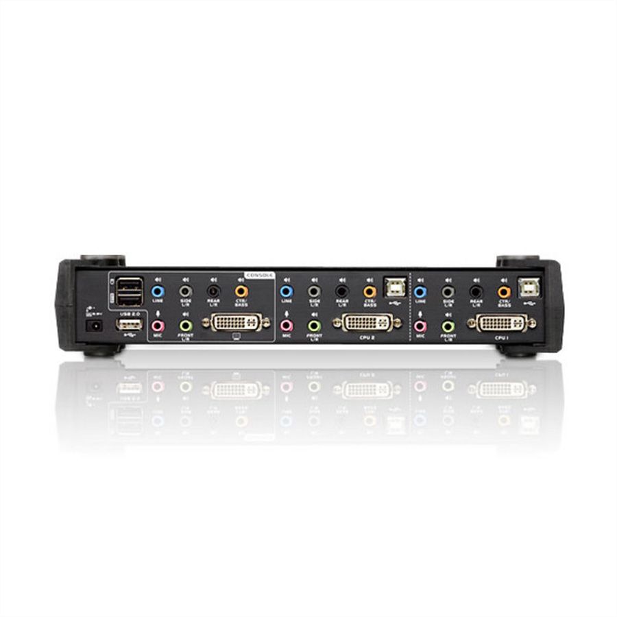 ATEN CS1782A KVM Switch Dual-Link DVI, USB, Audio, 2 Ports