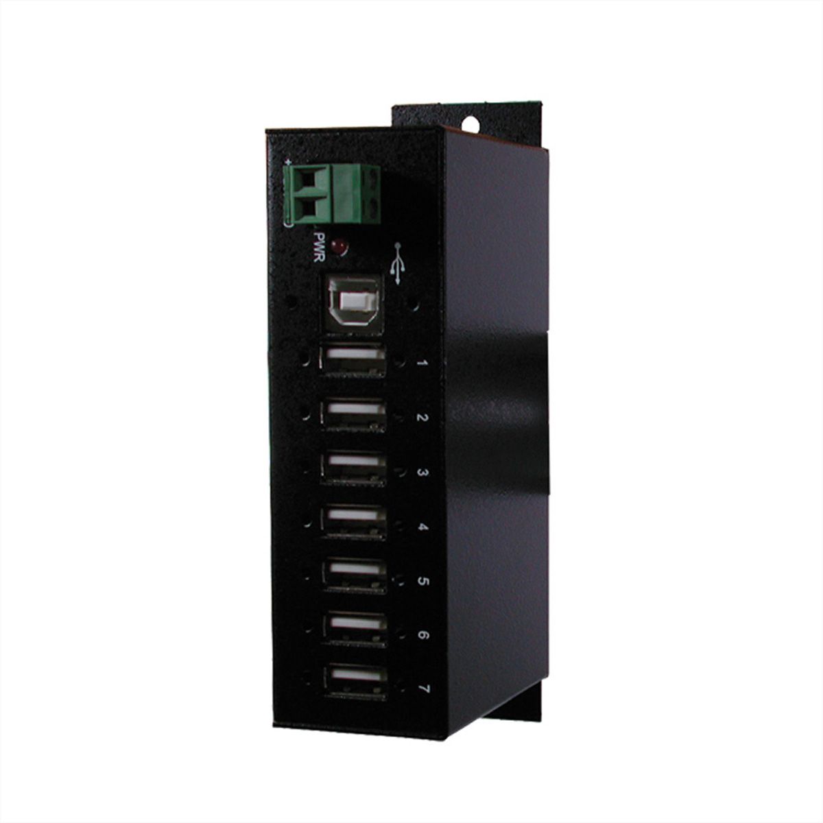 EXSYS EX-1177HMV USB 2.0 Hub Metall 7-Port