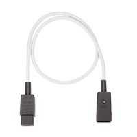 BACHMANN Verlängerung C20/C19 grau 0,75m, H05VV-F3G1,5mm