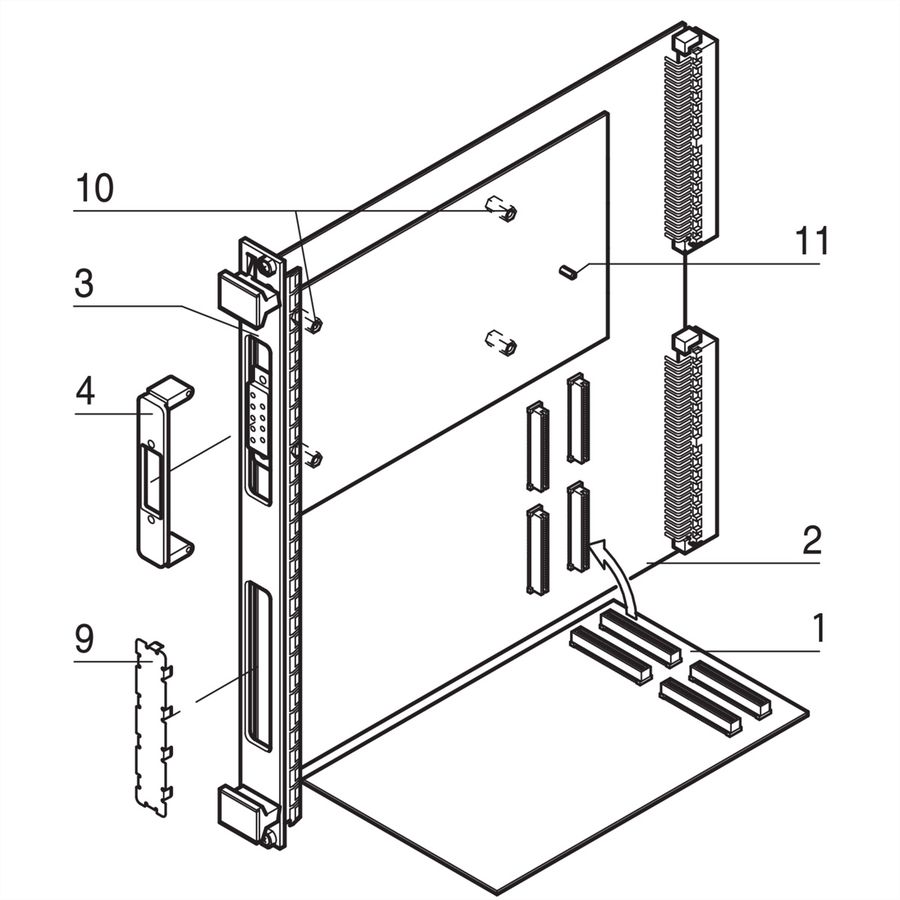 SCHROFF Spannungs-Codierstift für PMC Mezzanine-Karten - CODIERSTIFT 5V 3,3V PMC-KART