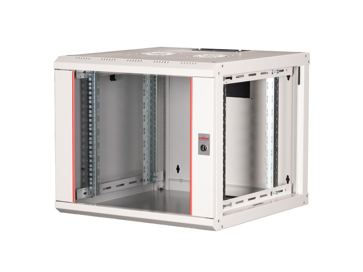 ROLINE 19-Zoll Wandgehäuse Pro 9 HE, 600x600 BxT grau