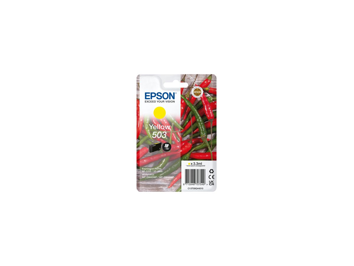 Epson 503 Druckerpatrone 1 Stück(e) Original Standardertrag Gelb