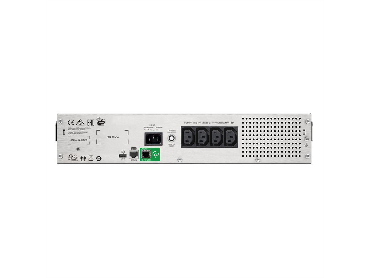 APC SMC1500I-2UC 1500VA 2U Rack mountable LCD