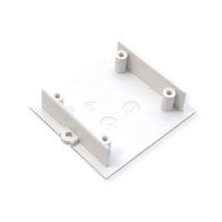 BACHMANN Rahmen Blind mit Anschraubdome weiss