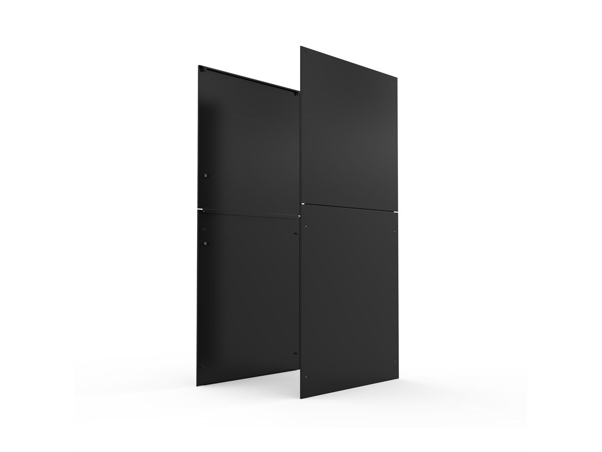 SCHROFF SEITENWAND DOP 2000H 1100T GESCHRAUBT 2X