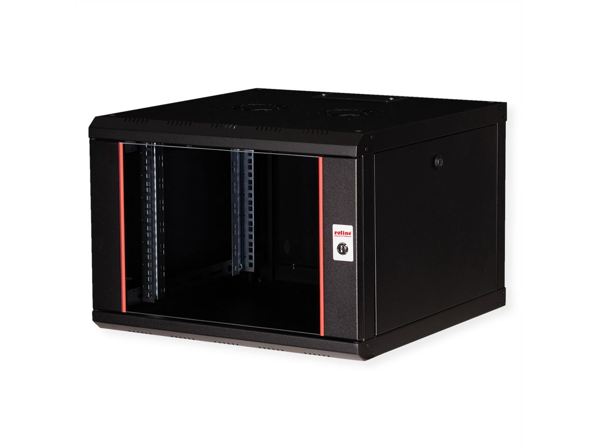 ROLINE 19-Zoll Wandgehäuse Pro 7 HE, 600x600 BxT schwarz