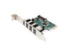 VALUE PCI-Express-Karte, USB 3.2 Gen 1, 4 Ports