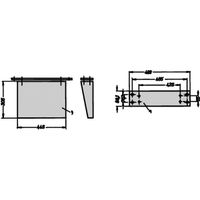 SCHROFF 19"-Ablagetisch - 19" ABLAGETISCH RAL7035