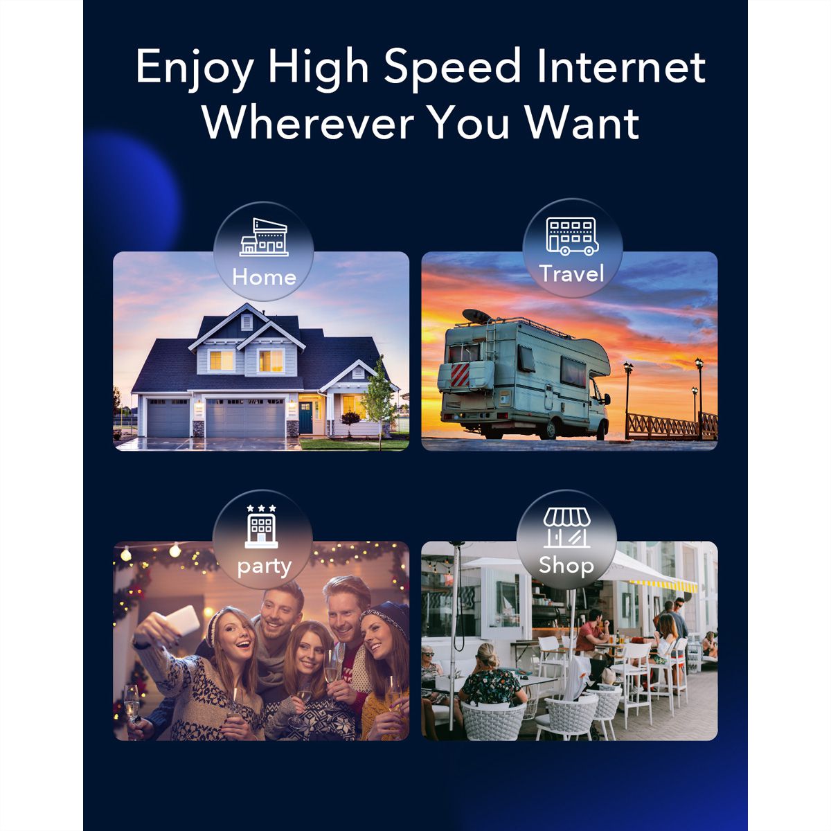 CUDY P5_EU AX3000 Wi-Fi 6 5G Mesh Router Gigabit