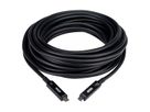 ATEN UE3410F aktives optisches Ultra HD-Kabel mit USB-C, schwarz, 10 m