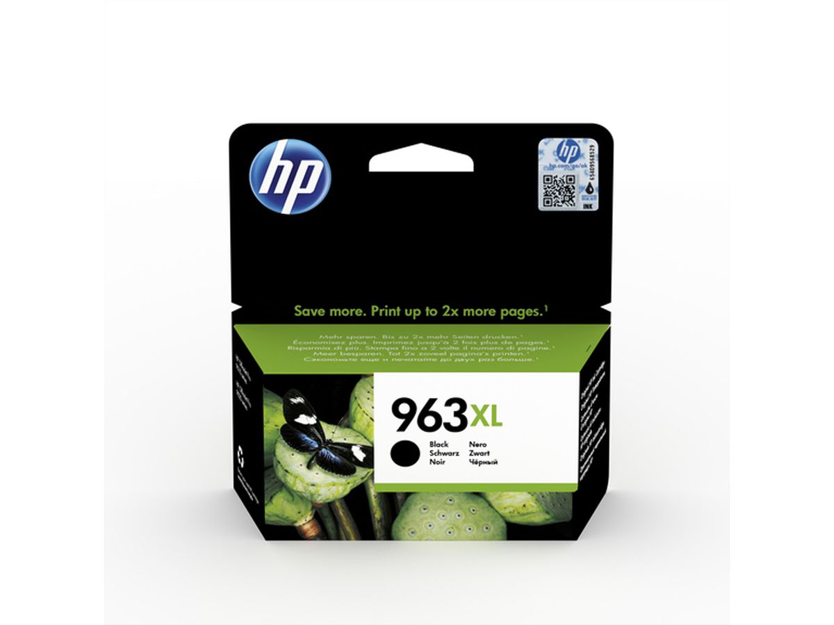 3JA30AE, Nr. 963XL, Druckpatrone, schwarz, ca. 2.000 Seiten für HP OfficeJet Pro 9010, 9012, 9013