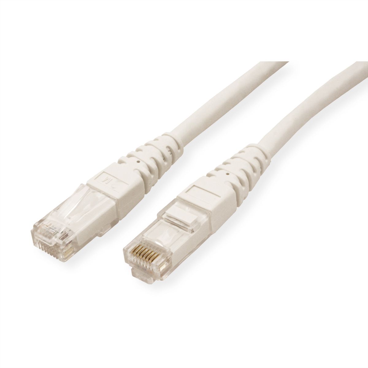 ROLINE Patchkabel Cat.6 (Class E) UTP, weiß, 0,5 m