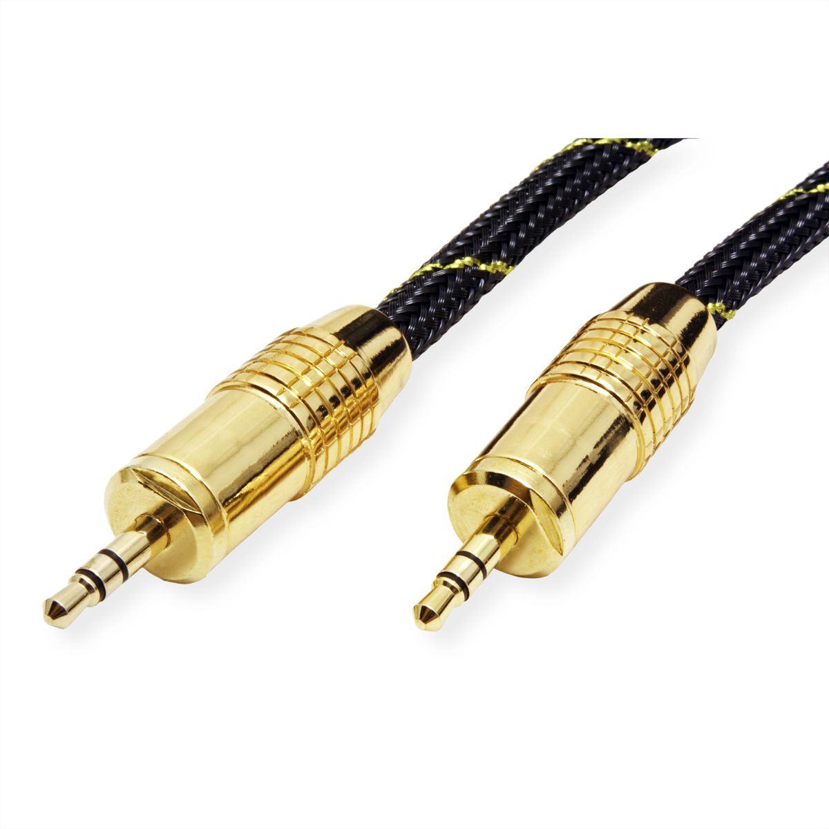 ROLINE GOLD 3,5mm Audio-Verbindungskabel ST/ST, 2,5 m