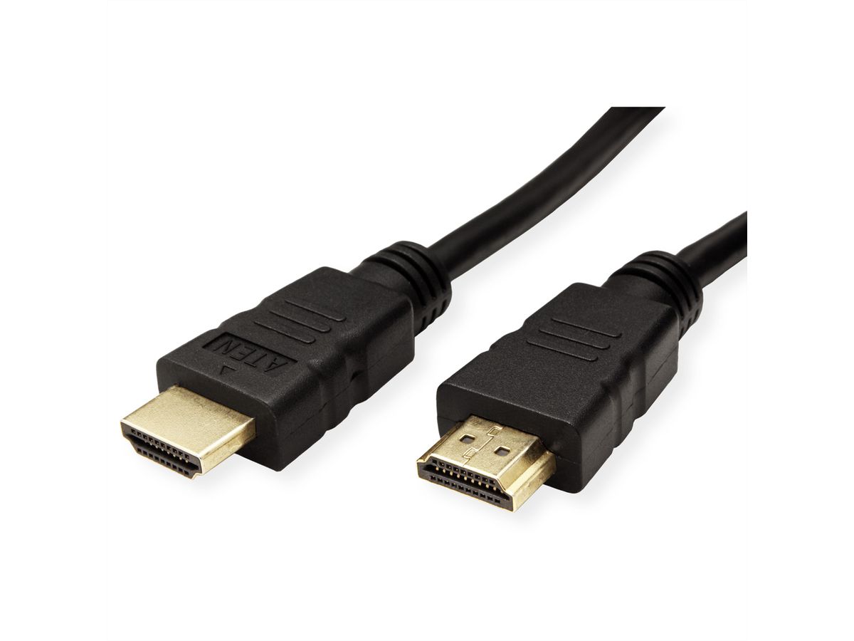 High Speed HDMI Kabel mit Ethernet, schwarz, 15 m