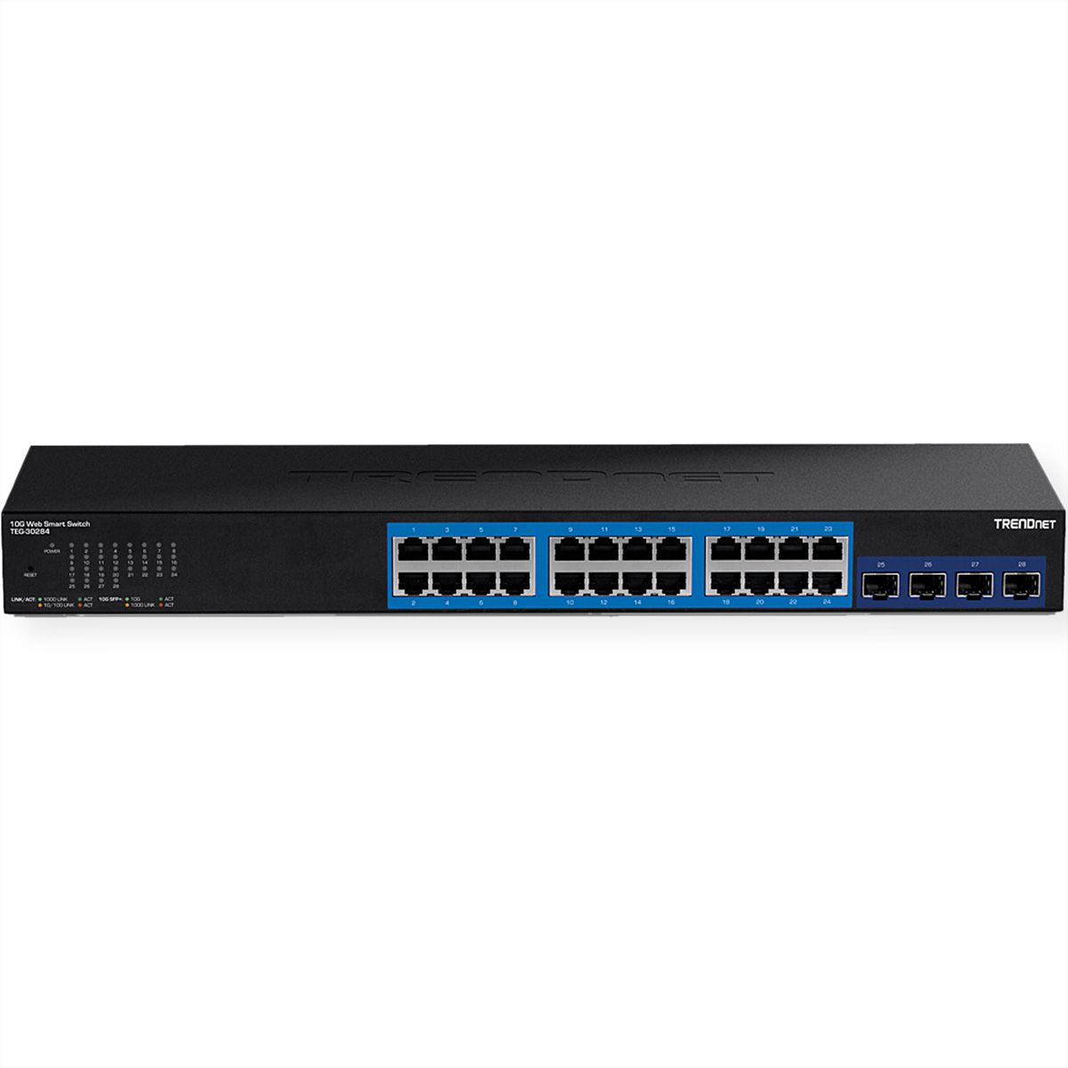TRENDnet TEG-30284 28-Port Switch Gigabit mit 4 x 10G SFP+