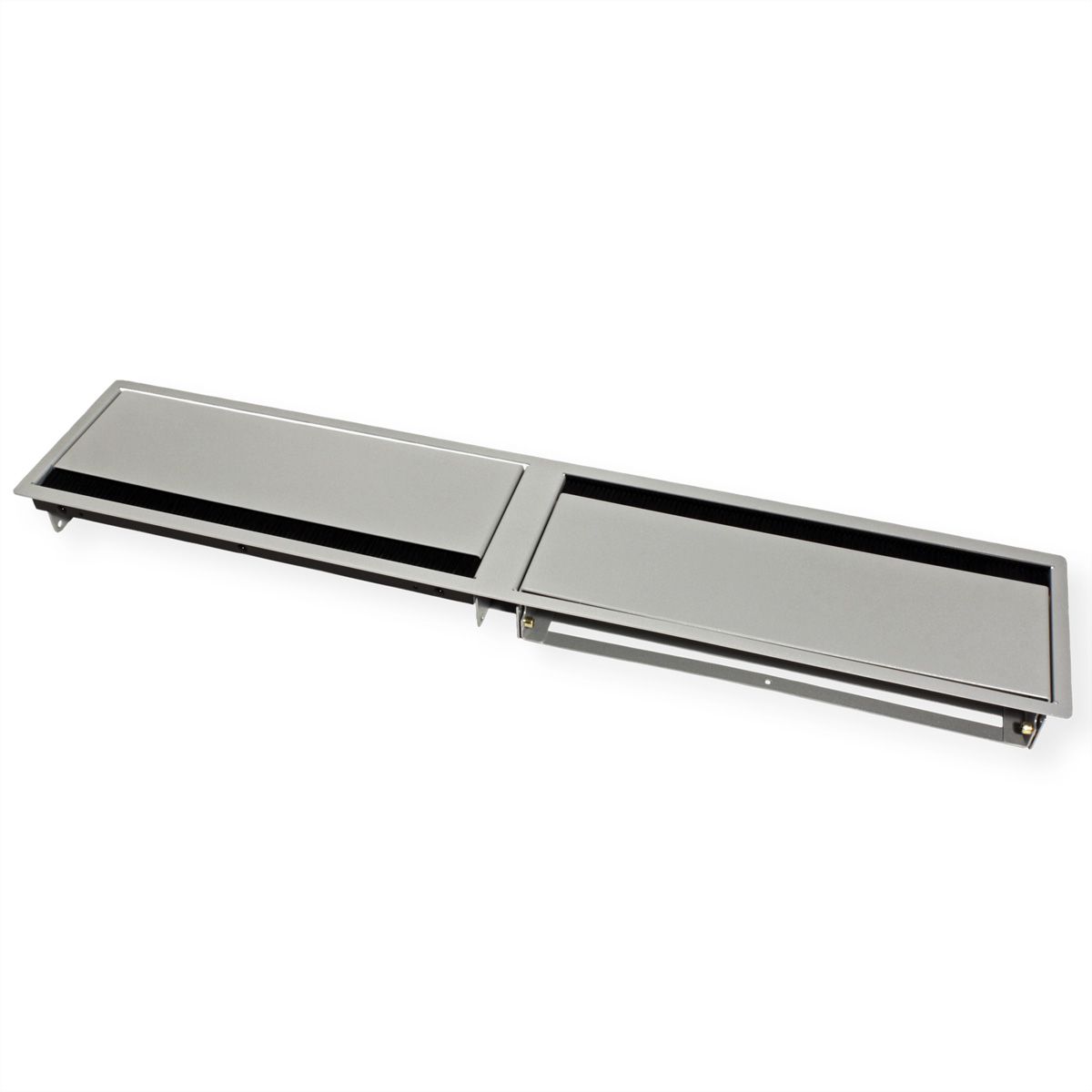 BACHMANN CONI DUO Einbaurahmen 2 x Large, grau